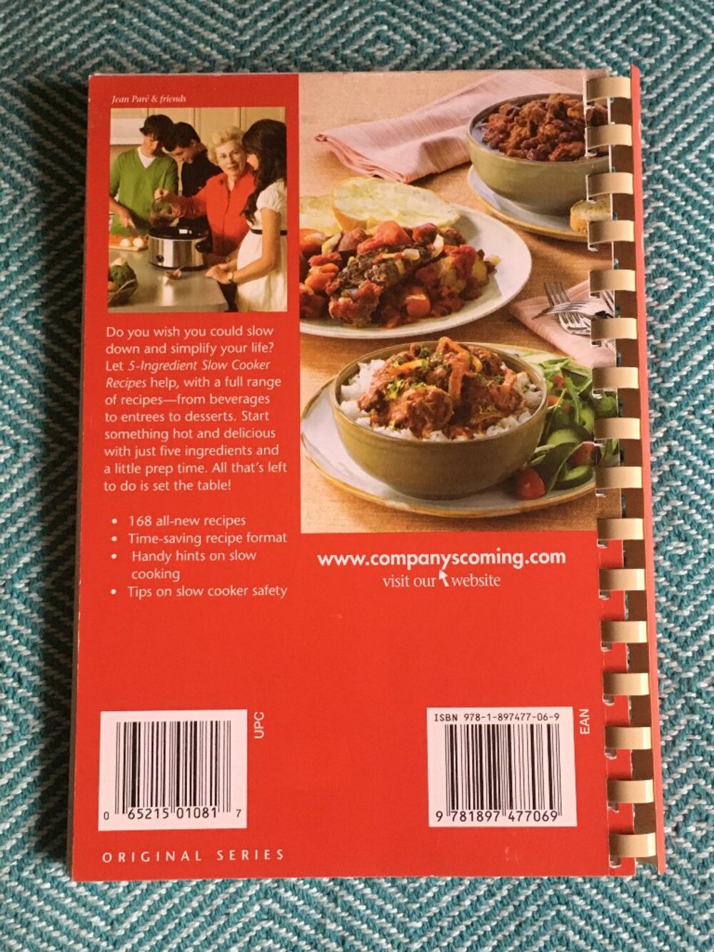 Vintage Company's Coming: 5-Ingredient Slow Cooker Recipe Coil Bound, 2009 🍲 - Picture 2 of 6